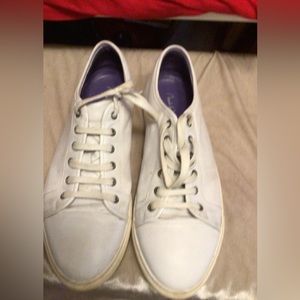 - Noah Waxman leather sneakers SZ 10 rare find